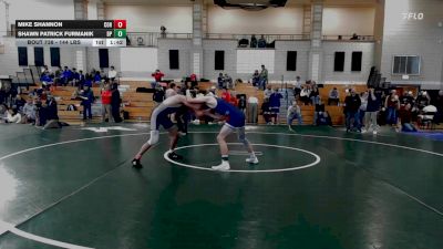 144 lbs 9th Place - Mike Shannon, Cohasset vs Shawn Patrick Furmanik, Bristol-Plymouth