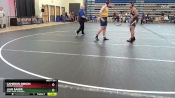 215 lbs Cons. Round 2 - Cameron Gibson, Bishop McNamara vs Liam Baker, Saint Paul`s School