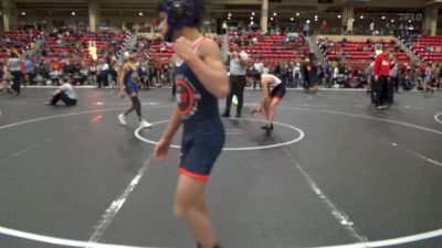 95 lbs Champ. Round 2 - Troy Lies, Maize Wrestling Club vs Oscar Gauna, South Central Punishers