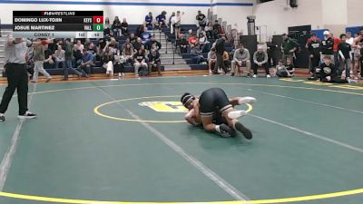 145 lbs Consy 1 - Domingo Lux-Tojin, Keystone Oaks vs Josue Martinez, Valley