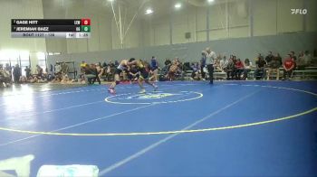 138 lbs Quarterfinal - Jeremiah Baez, Oak Grove HS vs Gage Hitt, Lewisburg