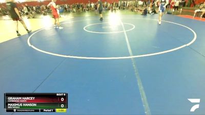 179-182 lbs Round 1 - Graham Harcey, Cambridge-Isanti vs Maximus Hanson, BBE/Waska