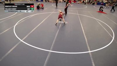 Elementary - 76 lbs Bentley Reese, NRHEG vs Killian Curry, Chatfield