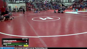 170 lbs Round 2 - Shaona Emmanuel, Iowa City, City High vs Faith Davis, Clinton