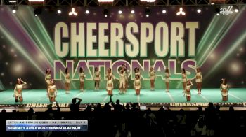 Serenity Athletics - Senior Platinum [2026 L4.2 Senior Coed - D2 - Small Day 2] 2026 CHEERSPORT National All Star Cheerleading Championship