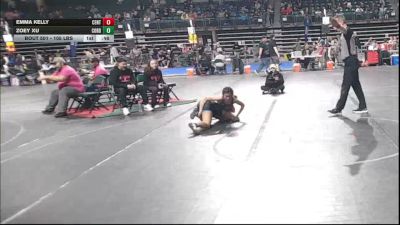 105 lbs Consolation - Emma Kelly, Central Youth Wrestling vs Zoey Xu, Cordoba Trained