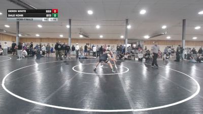 135 lbs Semifinal - Derek White, Mount Joy vs Dale Kohr, Myerstown