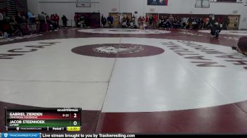 197 lbs Quarterfinal - Gabriel Zierden, Concordia Moorhead vs Jacob Steenhoek, Luther