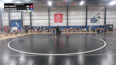 80 lbs Billy Roberts, Missouri Red vs Jaden Gamblin, Ohio Scarlet
