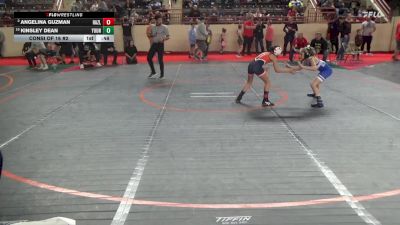 70_G lbs Consi Of 16 #2 - Angelina Guzman, Hazleton vs Kinsley Dean, Youngsville