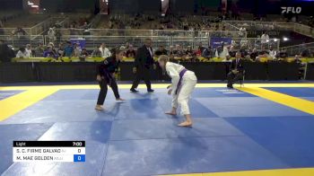 SARAH C. FIRME GALVAO vs MARIA MAE GOLDEN 2024 Pan Jiu Jitsu IBJJF Championship