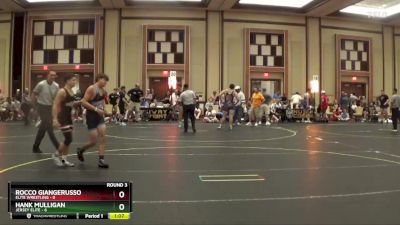 125 lbs Round 3 (6 Team) - ROCCO GIANGERUSSO, Elite Wrestling vs Hank Mulligan, Jersey Elite