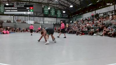 186-202 lbs Quarterfinal - Drew Vickers, Decatur Lakers vs Deacon Moran, Fort Zumwalt Wrestling