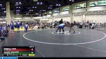 220 lbs Semis & Wb (16 Team) - Kimball Lowe, STL Red vs Kaijehl Williams, Michigan Blue