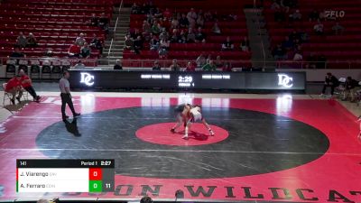 141 lbs Joshua Viarengo, Davidson vs Anthony Ferraro, Edinboro