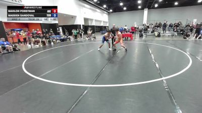 144 lbs Mahlon Pobstman, Arizona vs Madden Sandoval, Team Oregon