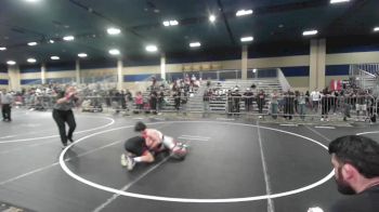 126 lbs Round Of 16 - Ayden Bergman, Immortal Athletics vs Frank Soliz, Gold Rush Wr Ac