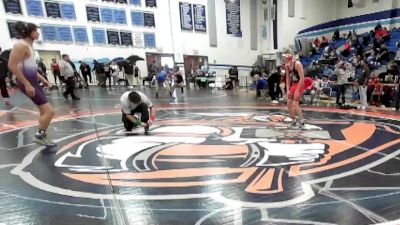 150 lbs Champ. Round 3 - Ryan McDonald, Fallbrook vs Luke Wyborney, Saint Augustine