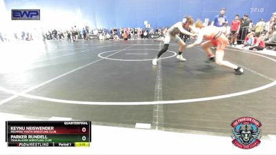 95 lbs Quarterfinal - Parker Rundell, Trailblazer Wrestling Club vs Keynu Neiswender, Palmyra Youth Wrestling Club