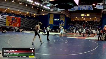 157 lbs Champ. Round 3 - Chase Van Hoven, Brooke Point vs Lucas Parietti, Wyoming Seminary