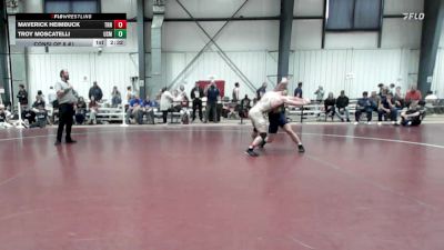 165 lbs Consi Of 8 #1 - Maverick Heimbuck, Trinity vs Troy Moscatelli, Southern Maine
