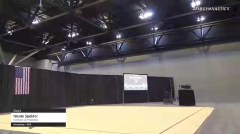Nicole Spektor - Clubs, Fairland Gymnastics - 2021 USA Gymnastics Championships