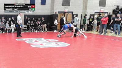 150 lbs Consi Of 8 #1 - Maxwell McKenzie, West Springfield vs Marco Peary, Duxbury
