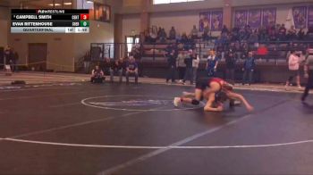 150 lbs Quarterfinal - Evan Rittenhouse, Sheridan vs Campbell Smith, Central