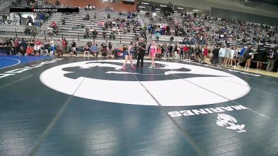 14U Girls - 130 lbs 3rd Place Match - Kailee Miller, TN vs Aleeza Alvarez, OR