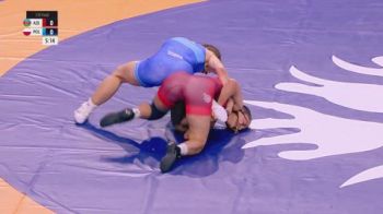 57 kg 1/8 Final - Zhala Aliyeva, Azerbaijan vs Magdalena Urszula Glodek Liszewska, Poland