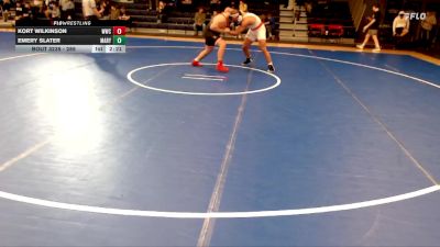 285 lbs Champ. Round 2 - Emery Slater, Mary vs Kort Wilkinson, Western Wyoming College