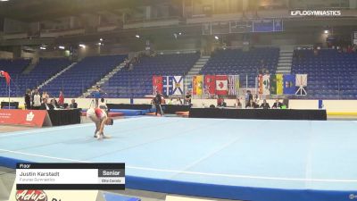 Justin Karstadt - Floor, Futures Gymnastics - 2019 Elite Canada - MAG