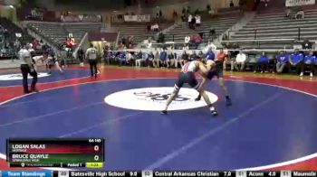 6A 145 lbs Semifinal - Logan Salas, Heritage vs Bruce Quayle, Springdale High
