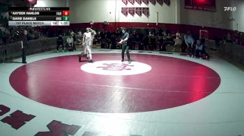 157 lbs 1st Place Match - Kayden Hanlon, Faith Lutheran vs David Daniels, Granite Hills (El Cajon)