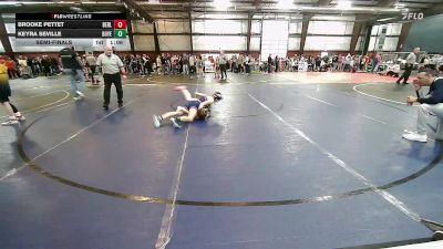 103 lbs Semifinal - Brooke Pettet, Berlin vs Keyra Seville, Boyertown