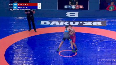71 kg Final 3-5 - Ervin Czuczor, Hungary vs Kristiyan Krastev, Bulgaria