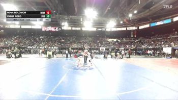 105 lbs Cons. Round 3 - Nova Holomon, Mountain Home vs Emma Ford, Siuslaw