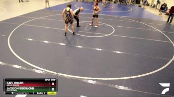 155 lbs Round 2 - Jackson Eisenlohr, Little Falls vs Cael Hoard, Grand Rapids