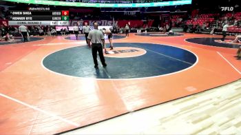 2A 215 lbs Cons. Round 2 - Owen Shea, Antioch vs Kenner Bye, Bloomington (H.S.)