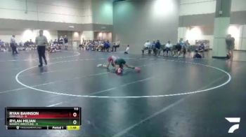 113 lbs Round 2 (6 Team) - Rylan Milian, Bandits Wrestling vs Ryan Bahnson, Iowa Gold