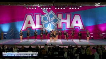 Sanford All-Star Cheerleading - Aqua [2025 L2 Junior - D2 Day 2] 2025 Aloha Gatlinburg Showdown