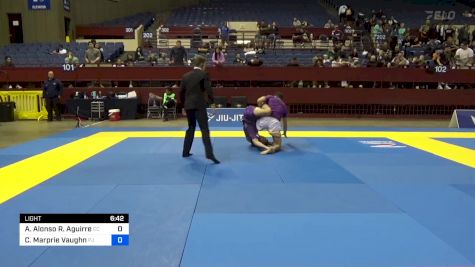 Agustin Alonso R. Aguirre vs Chase Marprie Vaughn 2024 Pan IBJJF Jiu-Jitsu No-Gi Championship