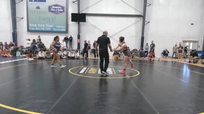 76 lbs Rr Rnd 1 - Juliet Alt, PA West Black - W vs Stephanie Diaz Mendoza, NC United - W