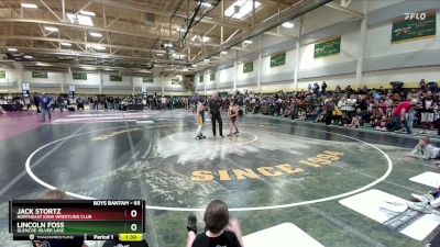 65 lbs 5th Place Match - Lincoln Foss, Glencoe-Silver Lake vs Jack Stortz, Northeast Iowa Wrestling Club