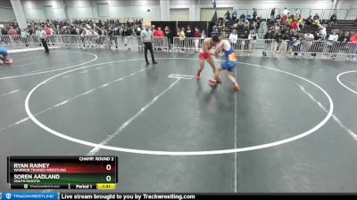 190 lbs Champ. Round 2 - Ryan Rainey, Warrior Trained Wrestling vs Soren Aadland, South Dakota