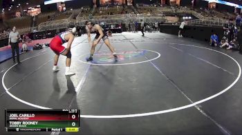 190 lbs Cons. Round 3 - Joel Carillo, Doral Academy vs Tobby Rooney, Jensen Beach