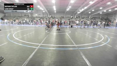 152 lbs Rr Rnd 3 - Nathan Taylor, Culpepper Legends vs Luke Wolf, Hillbilly Hammers