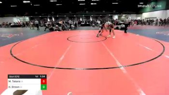 152 lbs Prelims - Mark Takara, CA vs Hayden Brown, OK