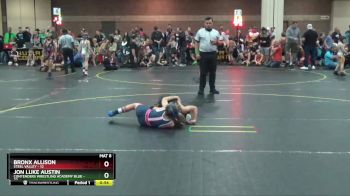70 lbs Round 3 (4 Team) - Bronx Allison, Steel Valley vs Jon Luke Austin, Contenders Wrestling Academy Blue