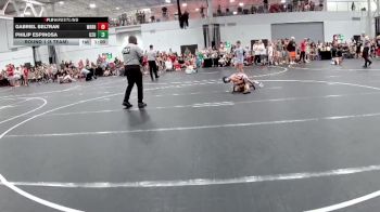 56 lbs Round 1 (8 Team) - Gabriel Beltran, Warhawks vs Philip Espinosa, U2 The Uprising